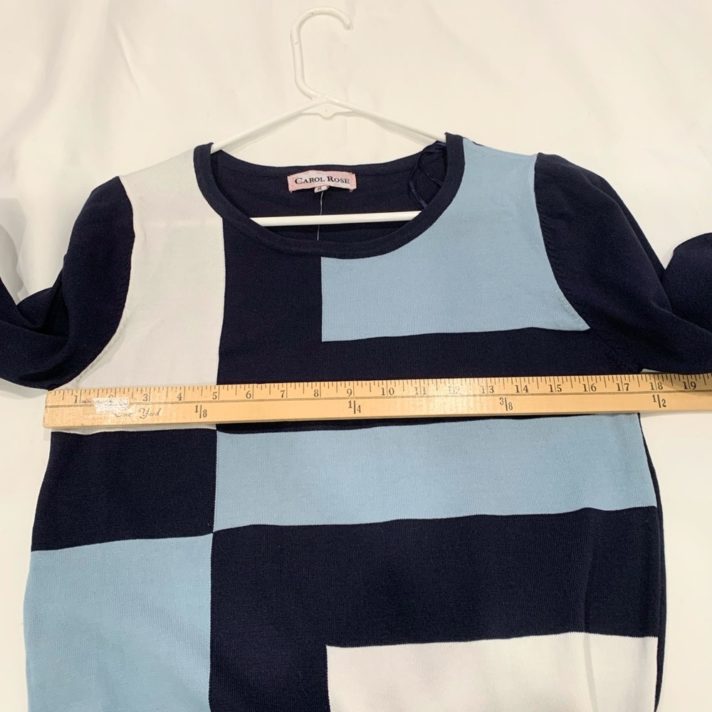 CAROL ROSE Women Top Pullover Sweater Size M - Picture 3 of 8